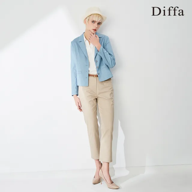 【Diffa】時尚精緻美型長褲-女