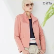 【Diffa】輕奢立領設計開釦外套-女