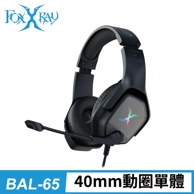 FOXXRAY 狐鐳 闇光電競耳機麥克風(FXR-BAL-65)