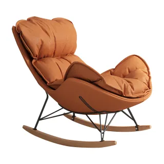 【YS/譽神】客廳搖搖椅輕奢陽台逍遙椅(休閑椅/搖搖躺椅/懶人沙發椅/搖椅/逍遙椅)