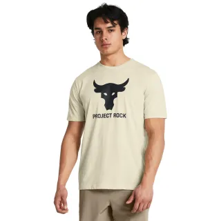 【UNDER ARMOUR】UA 男 巨石強森 Project Rock Payoff  短袖T-Shirt_1383191-273(米色)