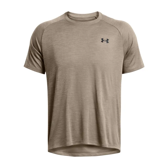 【UNDER ARMOUR】UA 男 Tech Textured 短袖T-Shirt_1382796-200(棕色)