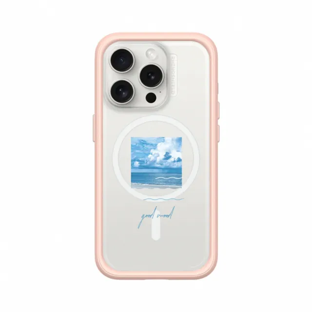 【RHINOSHIELD 犀牛盾】iPhone 15/Plus/Pro/Max Mod NX MagSafe兼容 手機殼/好心情(獨家設計系列)
