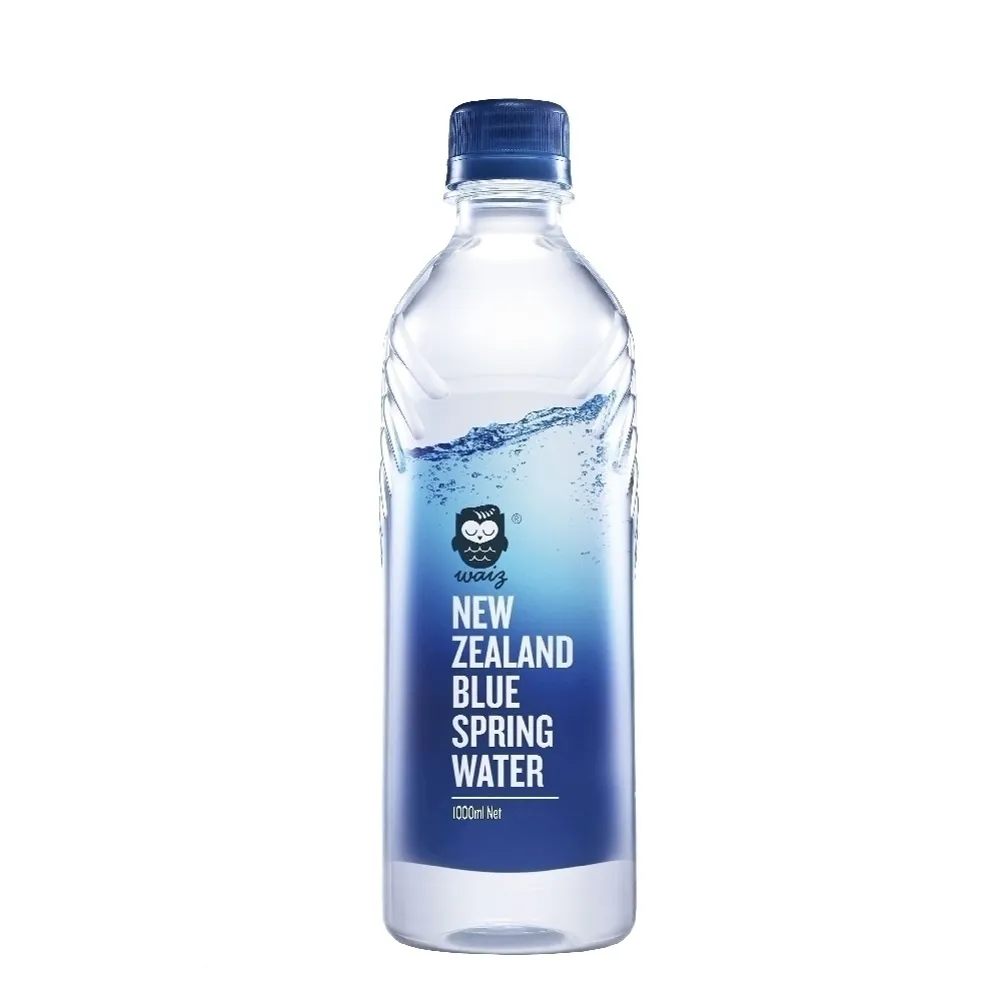 【Waiz紐西蘭藍泉礦泉水】紐西蘭藍泉礦泉水1000mlx2箱(共24入)