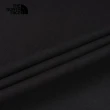【The North Face 官方旗艦】北面UE男款黑色純棉大尺寸閃電LOGO印花休閒短袖T恤｜8838JK3