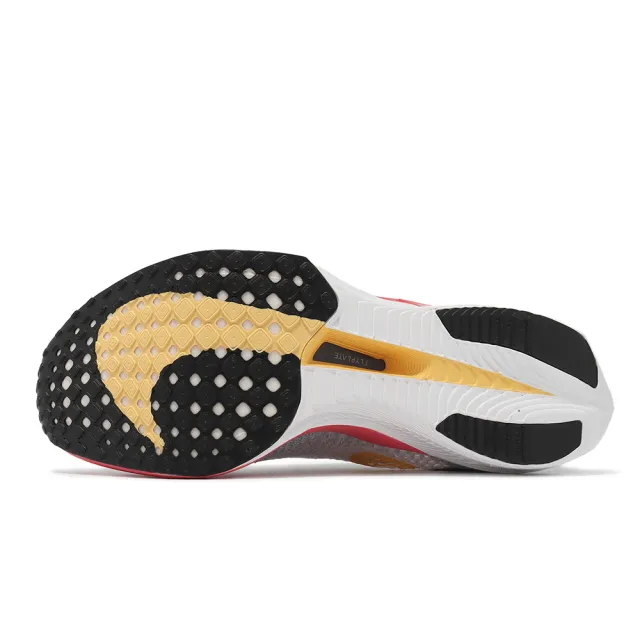 【NIKE 耐吉】競速跑鞋 ZoomX Vaporfly Next% 3 女鞋 白 粉紅 碳板 輕量(DV4130-101)