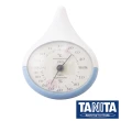 【TANITA】小水滴房間溫濕度計-藍白色(TT-510BL)