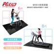 【Fitek】雙色1.8cm加厚 EVA運動地墊12片/雙色巧拼健身墊(健身地墊 運動墊/跑步機地墊/遊戲墊/爬行墊)