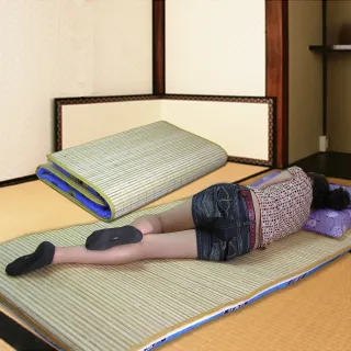 【米夢家居】單人3尺-涼夏桂竹澎柔透氣棉床墊含記憶枕二件組(台灣製造-外宿必備)