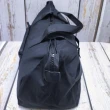 【Misstery】旅行袋多格層休閒旅遊斜背/手提旅行袋-黑(防潑水面料)