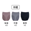 【SHIANEY 席艾妮】5件組 台灣製 超加大尺碼 抑菌褲底 彈力無縫內褲 孕期褲