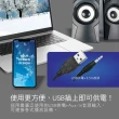 【KINYO】USB2.0多媒體音箱/炫光喇叭(福利品 US-230)