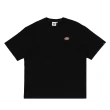 【Dickies】男女款黑色純棉經典三色Logo短袖T恤｜DK010991BLK