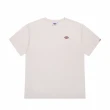 【Dickies】男女款奶油色純棉經典三色Logo短袖T恤｜DK010991C10