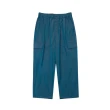 【Dickies】男款深海軍藍側邊大口袋寬版工裝長褲｜DK011575CG7