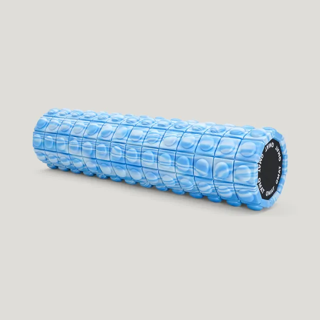 【QMAT】50cm按摩滾筒 台灣製(運動放鬆滾輪 瑜珈柱 瑜珈滾筒 Foam Roller)