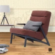 【Hampton 漢汀堡】橋本紅色休閒主人椅(沙發/休閒沙發/椅子/主人椅)