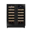 【iO】/福利品/雙門雙溫專業酒櫃i40DDBE(40瓶裝)