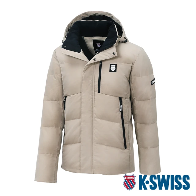 K-SWISSK-SWISS 羽絨外套 Down Jacket-男-卡其(109133-253)