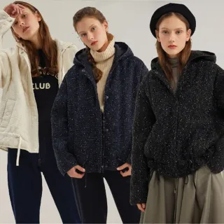 斷碼福利BLUIST小香軟呢星空夾克(U)