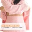 【aimerfeel】羅紋繩絨針織家居服 附肚圍 上下成套-淡粉紅(810379-PI10)