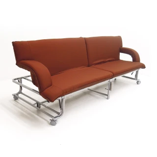 【台客嚴選】移動式可收納多功能沙發床椅(單人沙發床椅 簡易單人床 收納床 沙發床 沙發 免組裝)