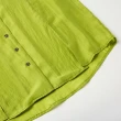 【OUWEY 歐薇】透視感前開衩輕薄長袖外套(綠色；S-M；3242234005)