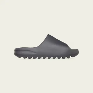 【adidas 愛迪達】Yeezy Slide 男女 涼拖鞋 運動 休閒 經典 套穿式 潮流 穿搭 鋼鐵灰(ID4132)