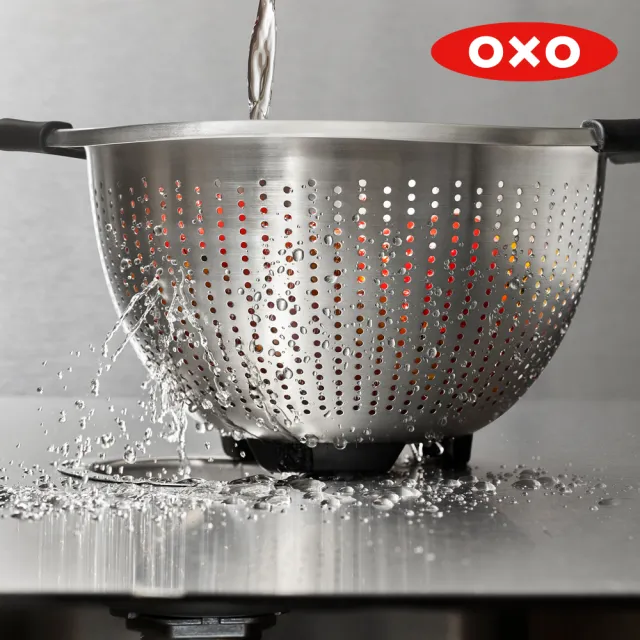【OXO】不鏽鋼瀝水籃