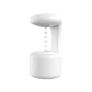 【Amywo艾美窩】USB水滴反重力加濕器IT-00500(加濕器 香薰機 水氧機 大容量加濕器 增濕器 無線加濕器)