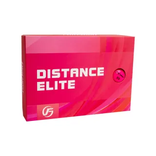 【Foremost】Distance Elite 嫩粉 二層球 高爾夫球(2024款 色球 小白球 超遠距)