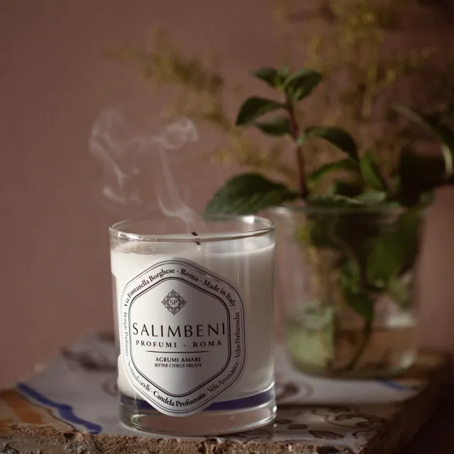 【SALIMBENI 薩林貝尼】原創系列 香氛蠟燭 190g(室內香氛/居家擴香/大豆蠟/禮物)