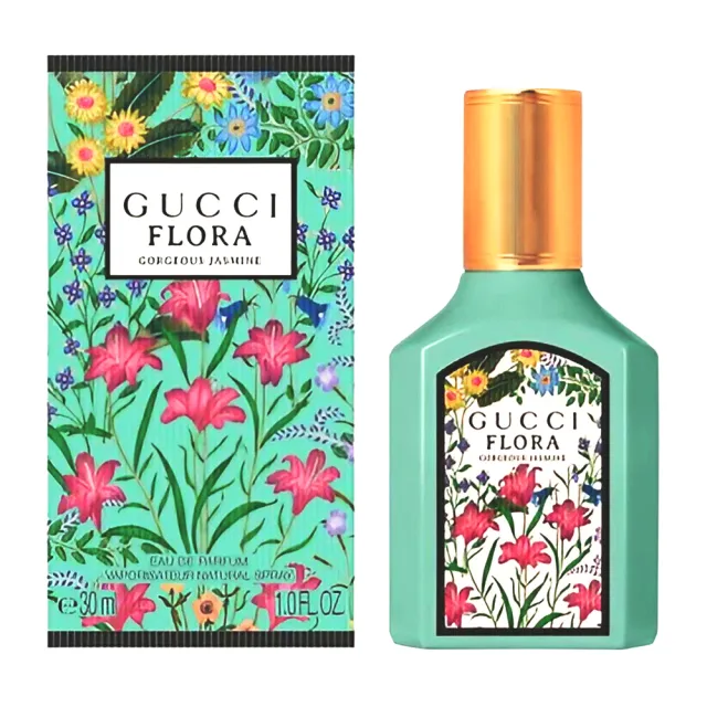 【GUCCI 古馳】FLORA幻夢茉莉花女性淡香精 30ml(專櫃公司貨)