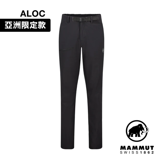 Mammut 長毛象 Aegility Pants AF Men 日系機能舒適防潑水長褲 黑色 男款 #1022-02220