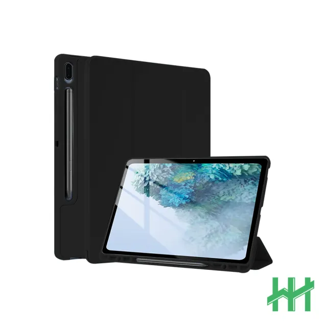 【HH】Samsung Galaxy Tab S9 -11吋-X710-黑-矽膠防摔智能休眠平板保護套(HPC-MSLCSSX710-K)