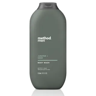 【method 美則】男仕潔膚露-杜松+鼠尾草532ml(英倫氣息 神秘 難以抗拒)