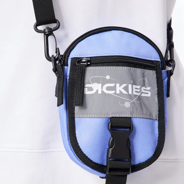【Dickies】男女款淺紫色輕便橢圓插扣斜背小包｜DK011078D05