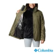 【Columbia 哥倫比亞 官方旗艦】女款-Bugaboo™Omni-TechOT防水鋁點保暖兩件式外套-軍綠(UWR09190AG/HF)