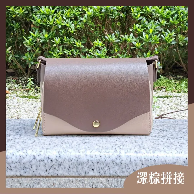 【WHOSE BAG】LANA財布機能輕量皮革側背包 NO.WB008(女斜背包 女包)