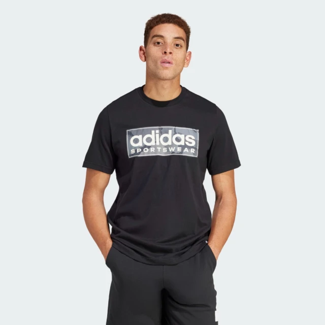 adidas 愛迪達 短袖上衣(IR5825 男款 運動上衣 黑)