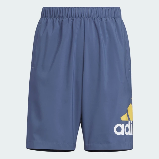 adidas 愛迪達 短褲 大童 男童 女童 運動褲 U BL2 WV SHORTS 藍 IS5189