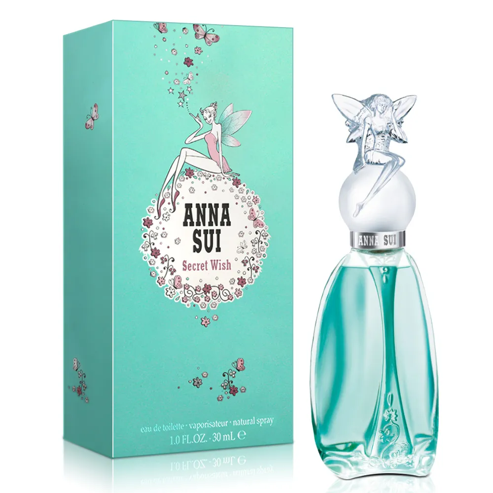 【ANNA SUI 安娜蘇】許願精靈女性淡香水30ml(平行輸入)