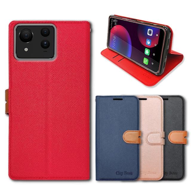 【CITY 都會風】ASUS Zenfone 11 Ultra 插卡立架磁力手機皮套 有吊飾孔