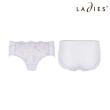 【Ladies 蕾黛絲】Premium 女生對話平口內褲M-EL(紫苑)