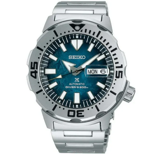 【SEIKO 精工】愛海洋 南極企鵝腳印 黑潮 機械腕錶 錶 週年慶 雙11 (三款可選)