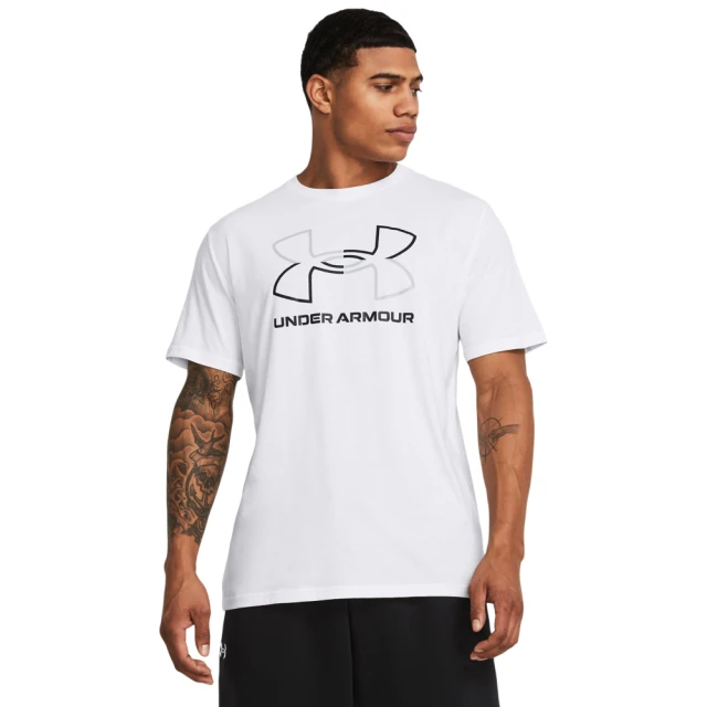 UNDER ARMOUR UA 男 Training Graphics短袖T-Shirt_1382915-100(白色)