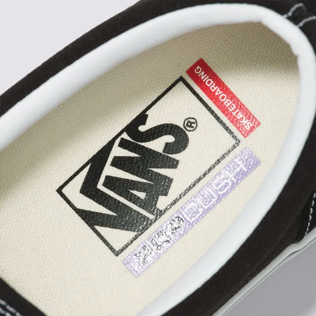 【VANS 官方旗艦】Skate Slip-On 男女款黑色專業滑板鞋/休閒鞋