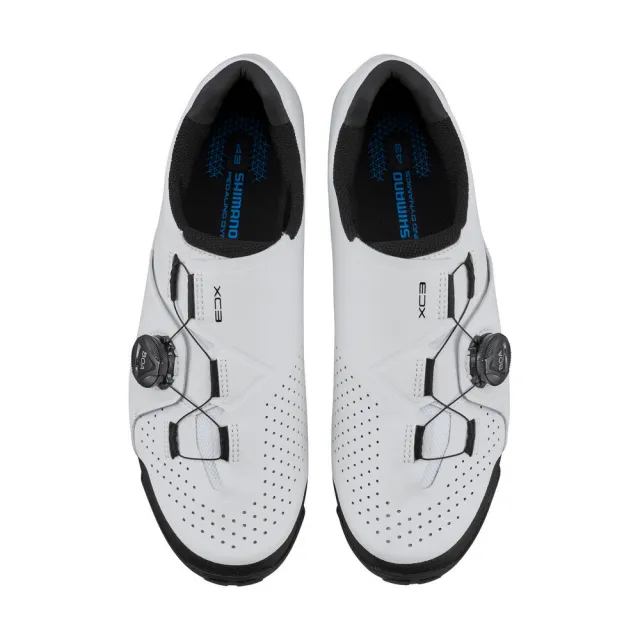 【SHIMANO】XC300 登山車鞋 動力鞋楦 標準版 白色