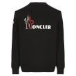 【MONCLER】春夏新款 男款 胸前&背面品牌印花LOGO 長袖T恤-黑色(S號、M號、L號、XL號)