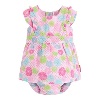 【tuc tuc】女童 粉彩圈花邊洋裝 9M-12M MA500069(tuctuc newborn 洋裝)